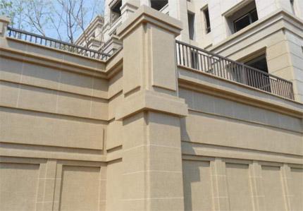 仿石涂料施工分割線有多少種？
